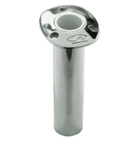 C.E. Smith Flush Mount Rod Holder, 0 Deg 9" Depth, for 1 5/8" Tube