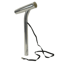 C.E. Smith Outrigger Rod Holder with Liner & Strap - Aluminum