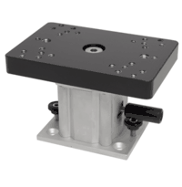 Cannon Aluminum Swivel Base Downrigger Pedestal, 4" 1904032