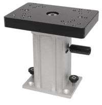 Cannon Aluminum Swivel Base Downrigger Pedestal, 6" 1904033