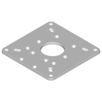 Edson Vision Mounting Plate, Furuno 15-24" Dome, 68510