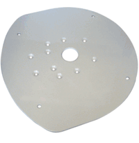 Edson Vision Mounting Plate, Simrad/Lowrance HD 4Kw Dome, 68540