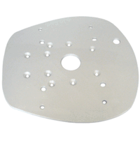 Edson Vision Mounting Plate, Simrad/Lowrance BR24, 3g, 4g & 2Kw, 68530