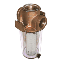 GROCO Arg-1250 Series 1 1/4" Raw Water Strainer