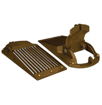 GROCO Slotted Scoop Strainer For Thru Hulls Up To 2"