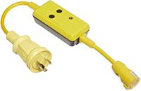 Hubbell HBL105GF 15A Female To 30A Male with GFCI Protection