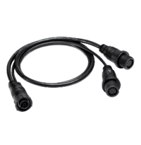 Humminbird 14 M SILR Y - SOLIX/APEX Side Imaging & 2D Splitter Dual Side Image Adapter Cable - 30"