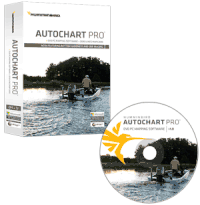 Humminbird AutoChart PRO DVD PC Mapping Software with Zero Lines Map Card,