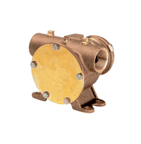 Jabsco 6400 Series Flexible Impeller Pump with Neoprene Impeller, 6400-1051