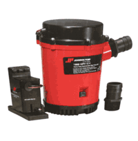 Johnson Pump 1600GPH Auto Bilge Pump with Mag Switch, 12V 01604-00