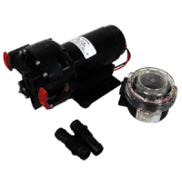 Johnson Pump Baitwell Pump, 5.2 GPM, 12V 10-13252-107-BW