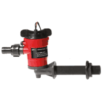 Johnson Pump Cartridge Aerator 1000 GPH 90 Deg Intake, 12V 38103