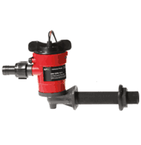 Johnson Pump Cartridge Aerator 500 GPH 90 Deg Intake, 12V 38503