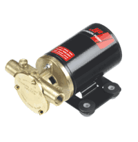 Johnson Flexible Impeller Pump F3B-19 Multi-Purpose Utility Pump, 4.0GPM, 12V, 10-24516-03