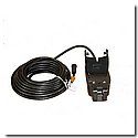 JRC CFT-P66 50/200 KHz 600W, Plastic Transom Triducer (Depth, Temp, Speed) (CFT-2501 TF)