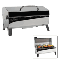 Kuuma Stow N' Go 160 Gas Grill, 13,000BTU with Regulator, Thermometer & Igniter