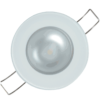 Lumitec Mirage Flush Mount Down Light Spectrum RGBW, Glass Bezel