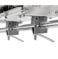 Magma Dual Horizontal Round Rail Mount, 7/8" or 1" T10-580