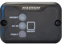 Magnum 3 LED Remote with 25' cable, use with mm inverter only