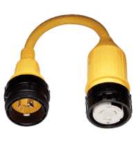 Marinco 117A Pigtail Adapter, 50A Female to 30A Male