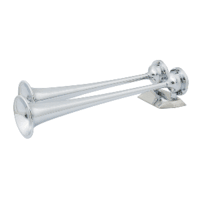 Marinco 12V Chrome Plated Dual Trumpet Air Horn