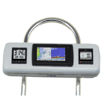 NavPod GP2603 SystemPod Pre-Cut for Garmin 720/721/740/740s/741/721xs/70s/70dv & 2 Instruments for 12" Wide Guard