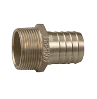 Perko 1-1/2" Pipe To Hose Adapter Straight Bronze 0076DP8PLB