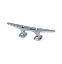 Perko 6.5" Open Base Cleat, Chrome Plated Zinc 1252DP0CHR