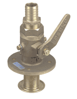 Perko Bronze Seacock, 3/4" Adapter, Straight 083005PLB