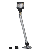 Perko Combination Masthead & White All Round Light, Black, 33 7/8" 1125DP4CHR