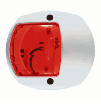 Perko LED Side Light 12V Red with White Plastic 0170WP0DP3