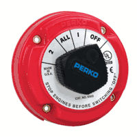 Perko Medium Duty Battery Switch with Alternator Discon 8503DP