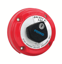 Perko Medium Duty Main Battery Switch with Key Lock 9604DP