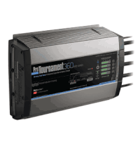 ProMariner ProTournament 360elite Quad Battery Charger, 12/24/36/48V Out, 120V AC In, 36A, 4 Bank, 52038
