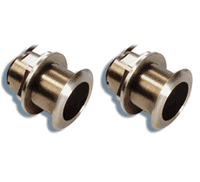 Raymarine B175LM (Low & Medium Frequency) 0 deg Pair 1KW Thru Hull CHIRP Transducers T70070