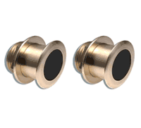 Raymarine B75LM (Low & Medium Frequency) 0 deg Pair Thru Hull CHIRP Transducers T70061