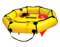 Revere Coastal Compact 6 Person Life Raft, Valise Bag 45-CC6V
