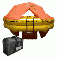 Revere UltraLite 10V, ISO9650-1 Liferaft, 10 Person Valise Bag