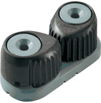Ronstan Large C-Cleat Cam Cleat Grey with Grey Base