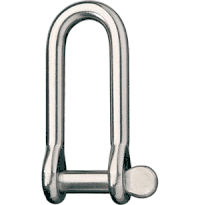 Ronstan Long Dee Shackle, 5/32" Pin, 1-1/32" L x 13/32" W