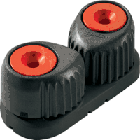 Ronstan Medium C-Cleat Cam Cleat Red with Black Base
