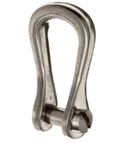 Ronstan Narrow Slotted Pin Shackle, 3/16" Pin, 13/32" L x 5/16" W
