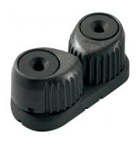 Ronstan Small C-Cleat Cam Cleat Black with Black Base