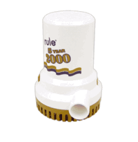 Rule 2000 GPH Gold Series Non Automatic Bilge Pump 09