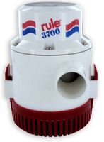 Rule 3700 GPH Non-Automatic 1 1/2" Discharge 12V Bilge Pump, 14A