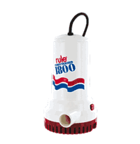 Rule 1800 GPH Non-Automatic 110V Pump, A53D