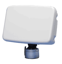 Scanpod Deck Pod Uncut for 15" Display, Deep Back, SPD-15D-W