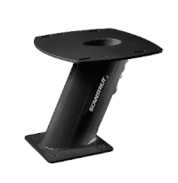 Scanstrut PowerTower 10" Aluminum 2kW/4kW Raymarine, Garmin, Navico Aft Lean - Black, APT-250-01-BLK