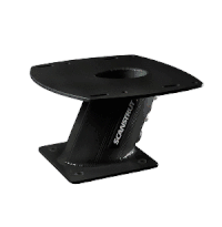 Scanstrut PowerTower 6" Aluminum 2kW/4kW Raymarine, Garmin, Navico BR24/3G/4G Radomes Aft Lean - Black, APT-150-01-BLK