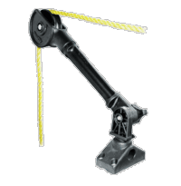 Scotty Trap-Ease 750, Trap Roller with 241 Side/Deck Mount 750